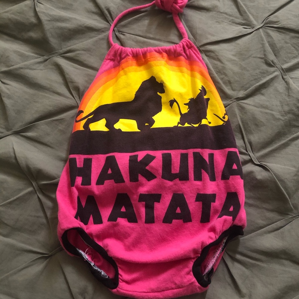 Disney Lion King Hakuna Matata Bubble Romper